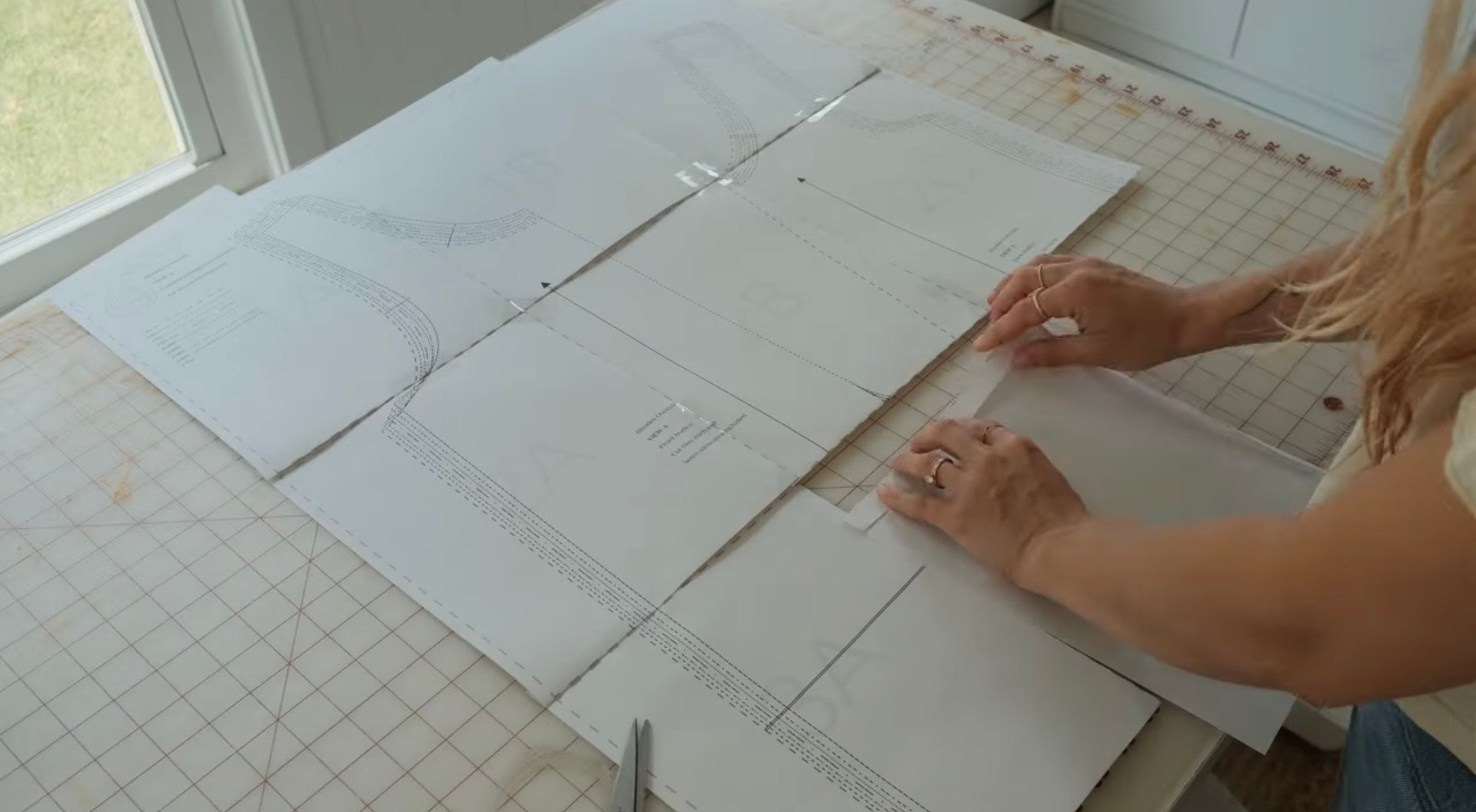 How To Assemble A PDF Pattern Rooney Sewing Patterns how-to-assemble-a-pdf-pattern-rooney-sewing-patterns