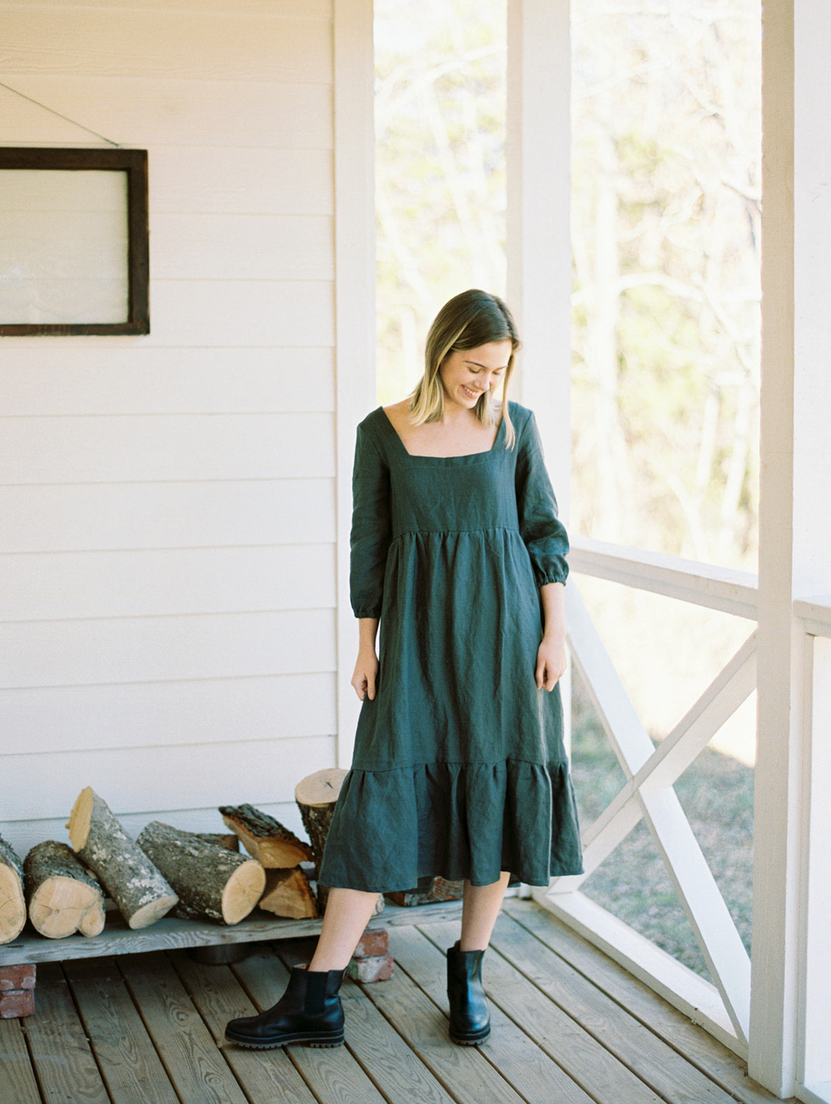 Betty Dress - Square Neckline Betty Dress - Square Neckline