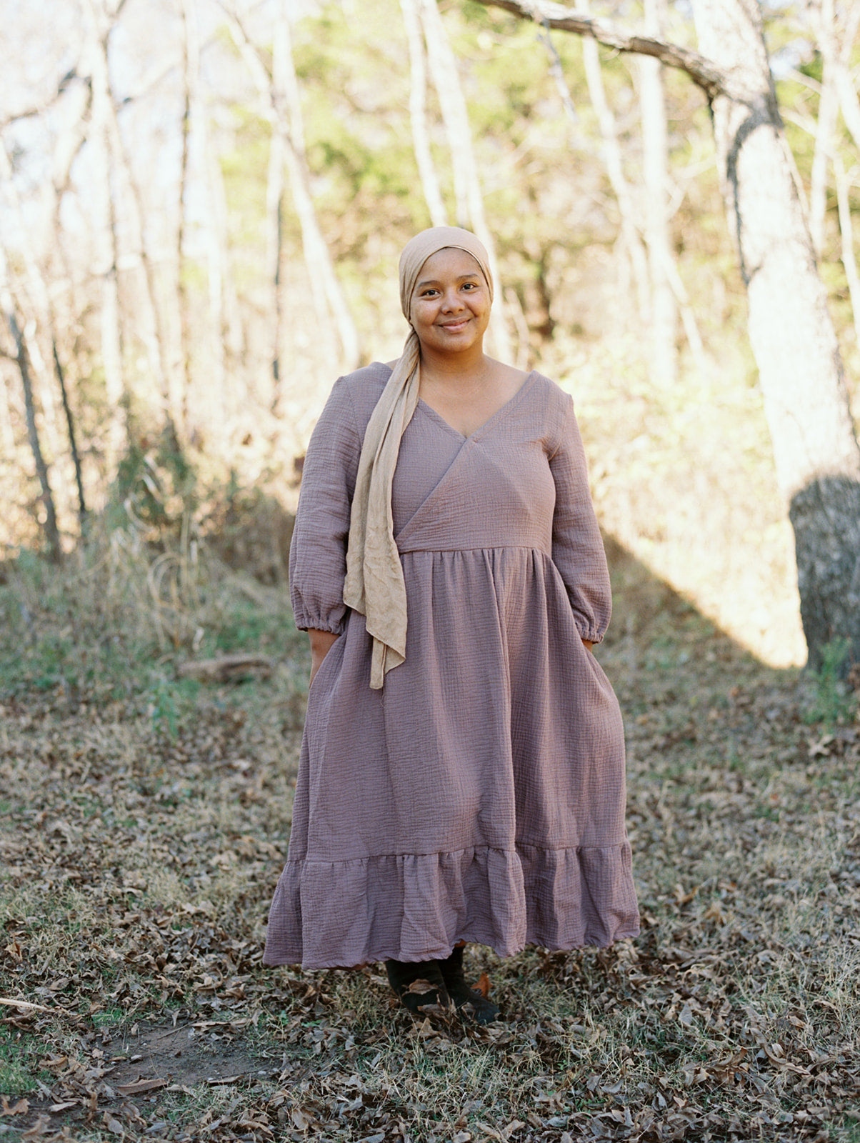 Betty Dress - Wrap Top