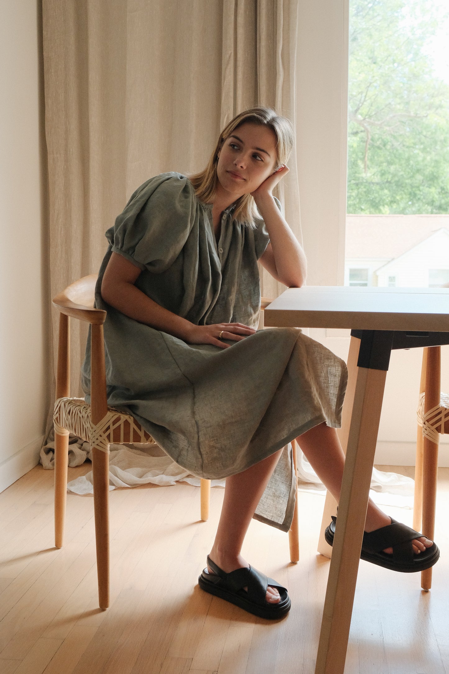 Ola Dress Button Down 2
