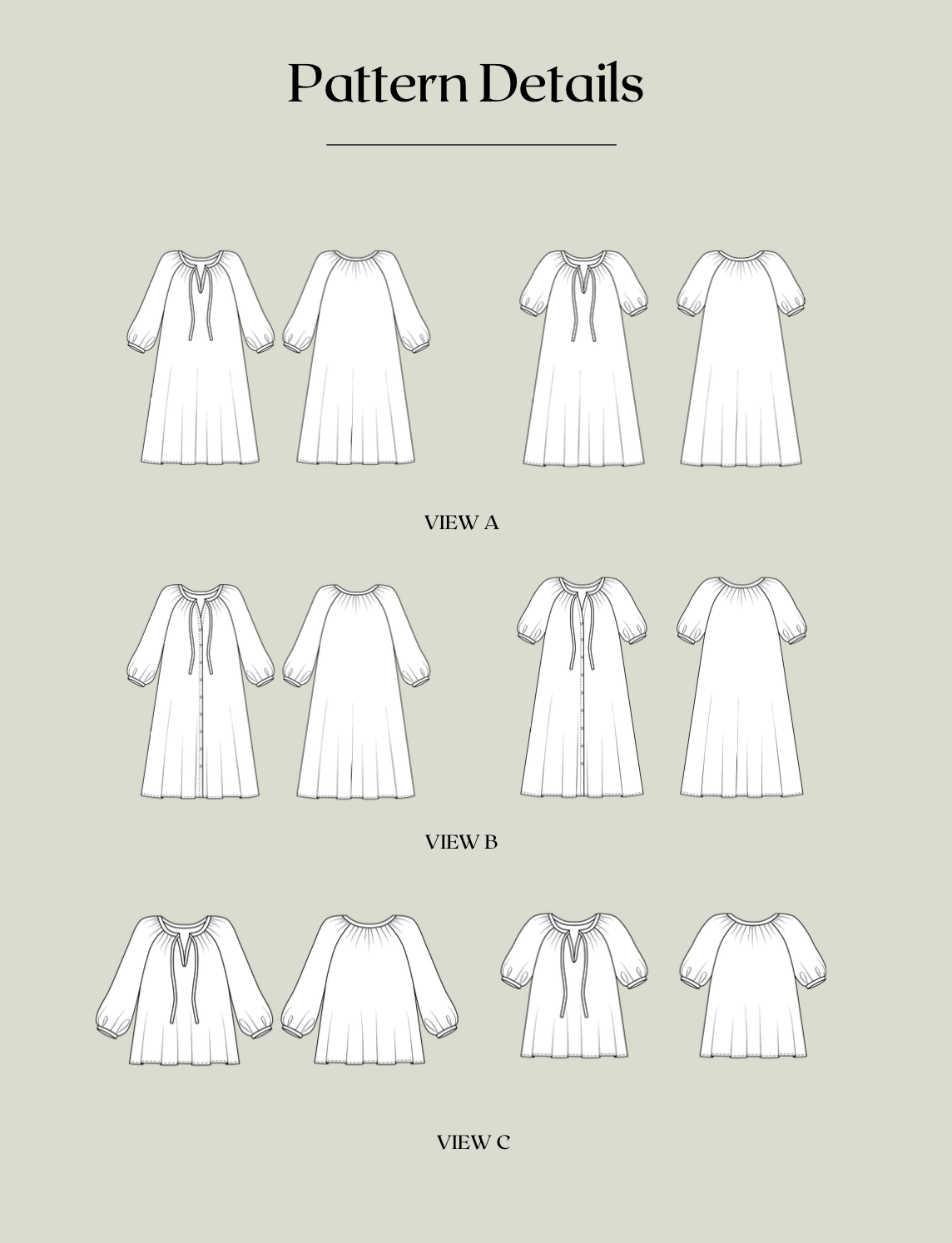 Ola Dress Pattern