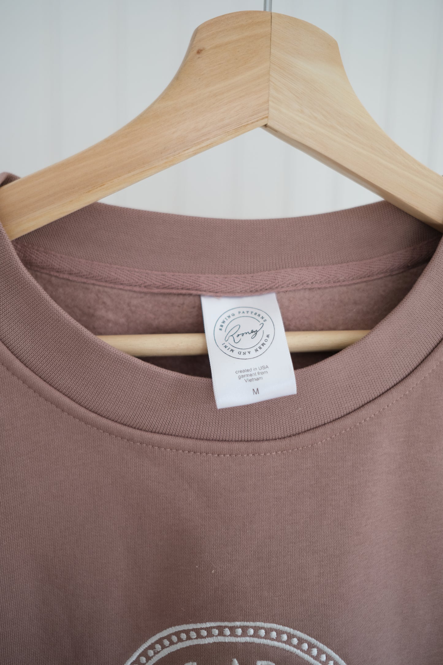 Hands At Work Embroidered Crewneck